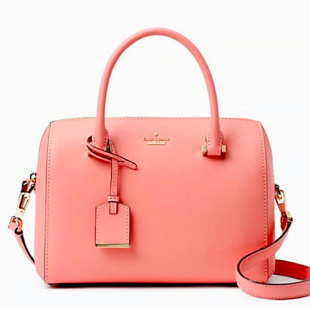 ♠️ Kate Spade Cameron Street Large Cross Body Satchel in Millennial Yucatán Pink